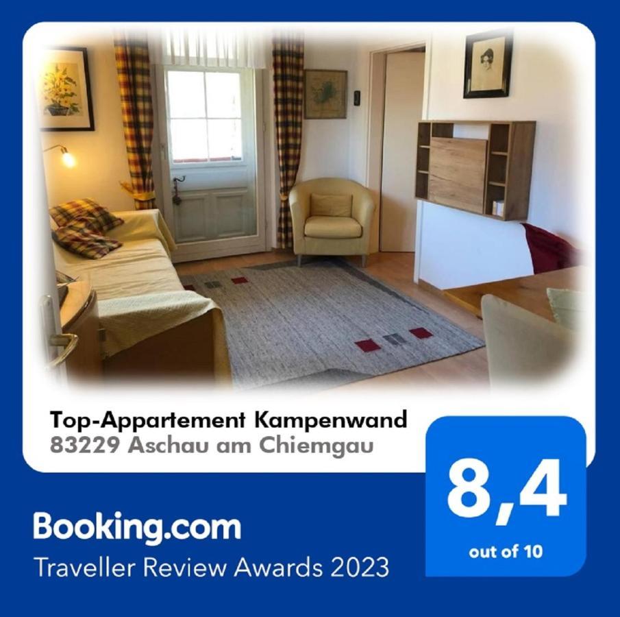 Top-Appartement Direkt An Der Kampenwandbahn 아샤우임히엠가우 외부 사진